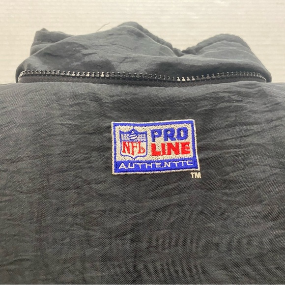 Vintage Dallas Cowboys Logo Athletic NFL Pro Line Spell out  Jacket  Size M - Picture 13 of 13